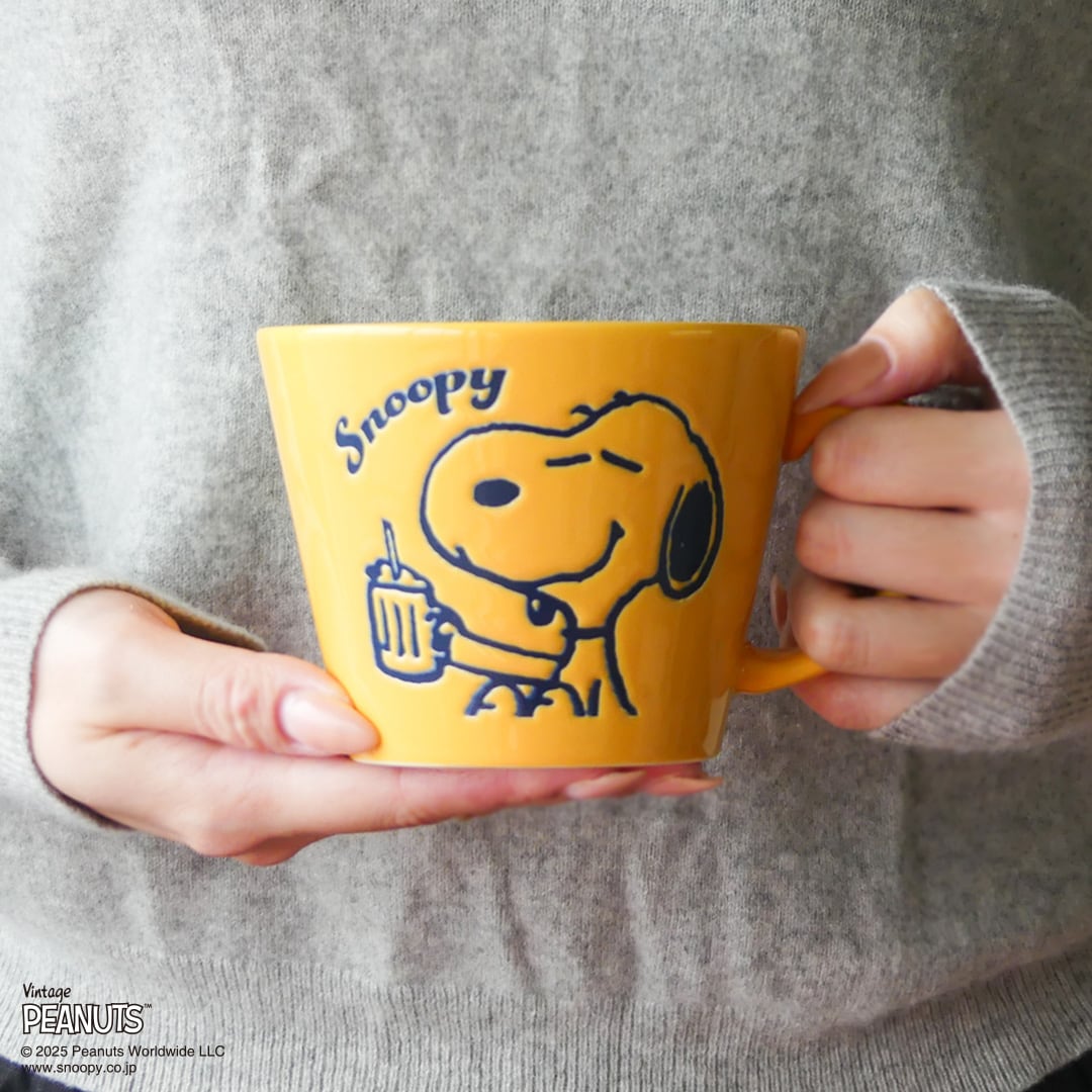 PEANUTS】スープマグ(イエロー)【SN2900】SN2902-36 | yamaka official