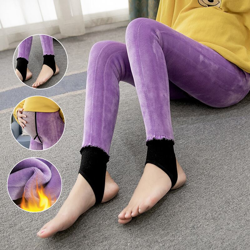 【新作】【送料無料】 マタニティウェア2020秋と冬の新しい厚手とベルベットの宮殿の膝パッドレギンス、オールマッチのハイウエストベリーリフトマタニティパンツ-アリババ レース オータム 秋物 ウィンター 冬物 expec268716190065