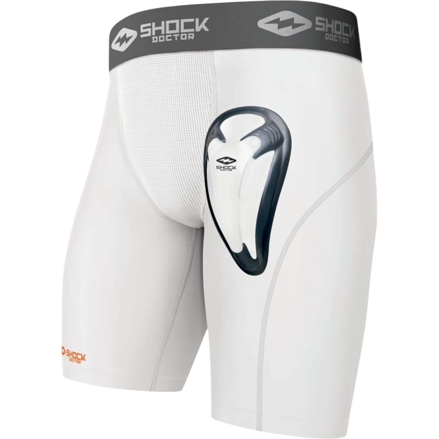 Shock Doctor Bio-Flex Cup パッド付き インナースパッツ ホワイト アメフト