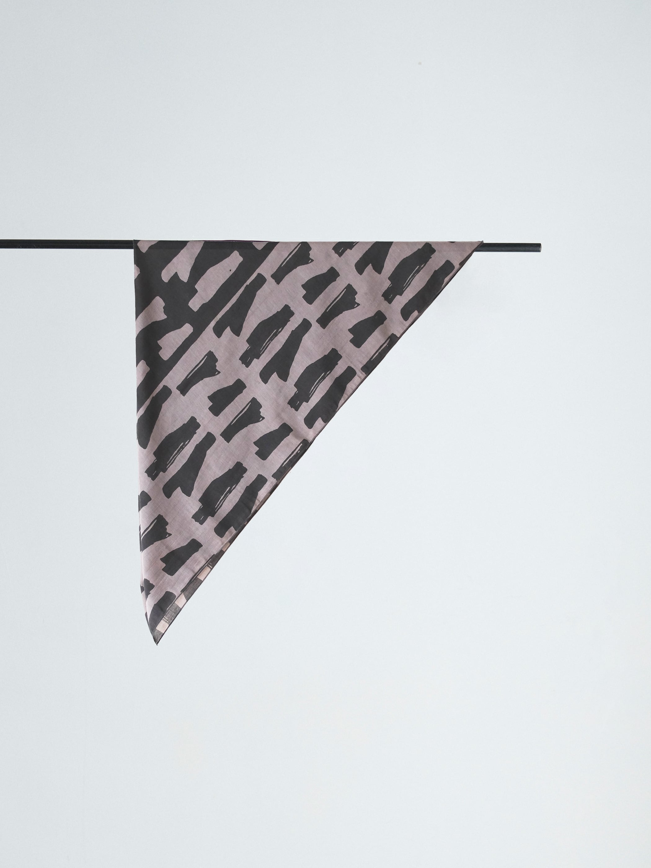 【NEW】Branch Scarf -Grey-