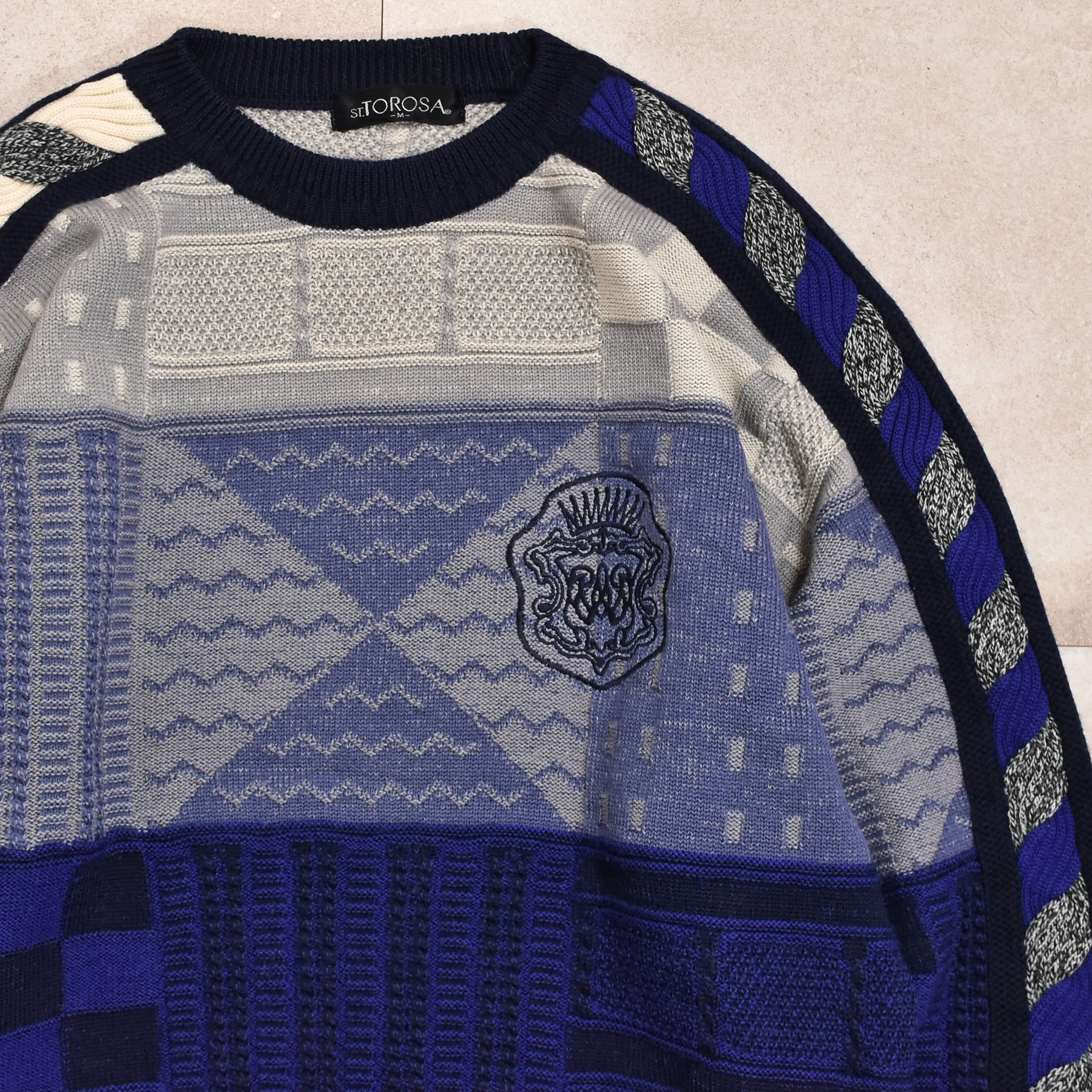 90s～ 3D design sweater