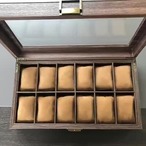 木製 ジュエリーボックス ２段 時計 ネックレス イヤリング ピアス リング アクセサリーケース 小物収納