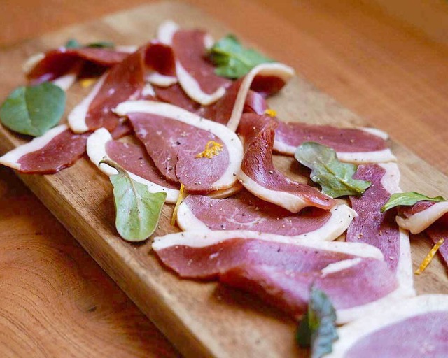 【ハンガリー産】 鴨生ハム  切り落とし 200g