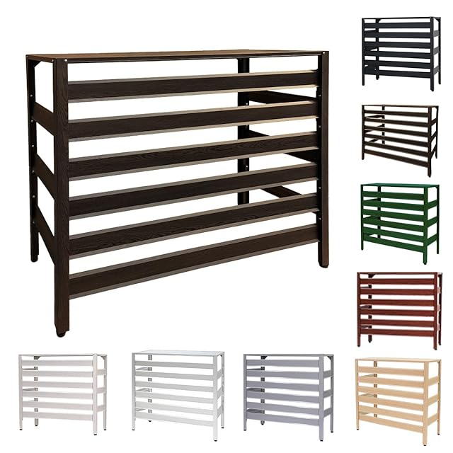 送料無料 コーナン オリジナル ルーバー室外機カバー L KHT10-5533