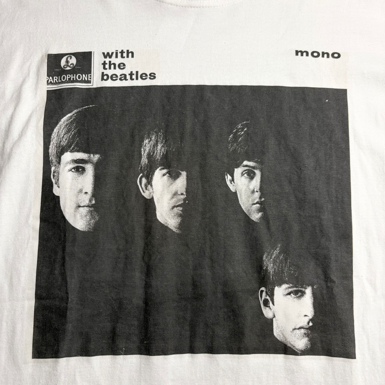 vintage THE BEATLES music tee “With the Beatles”