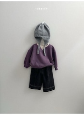 〖取寄〗韓国子供服 / 26winter / minirobe / ツートントレーナー / キッズ *S~XL*