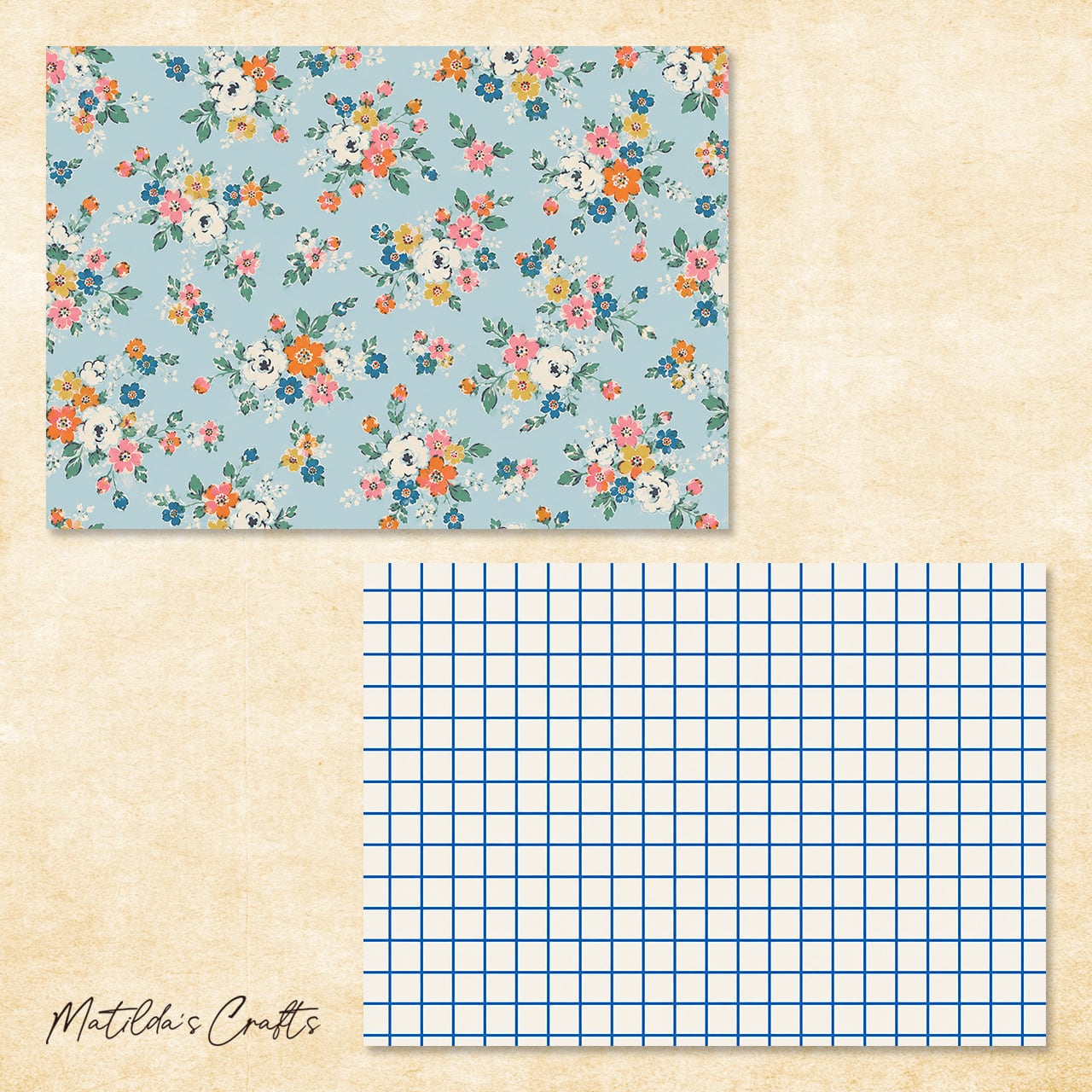 デザインペーパー MA-0007 | Matilda's Crafts