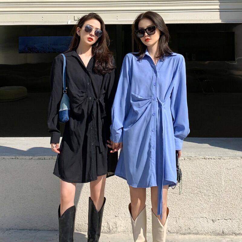 シャツ スタイルルーズスリムトップス ロング YY-ファッション90202525925