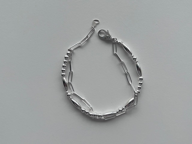#226 mulch tangle bracelet silver 925