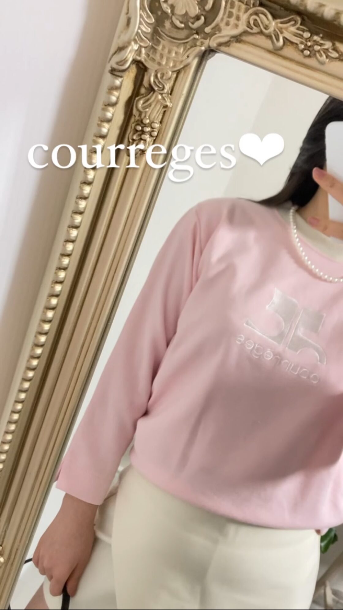 courreges tops クレージュ トップス トレーナー スウェット courreges tops クレージュ トップス トレーナー スウェット