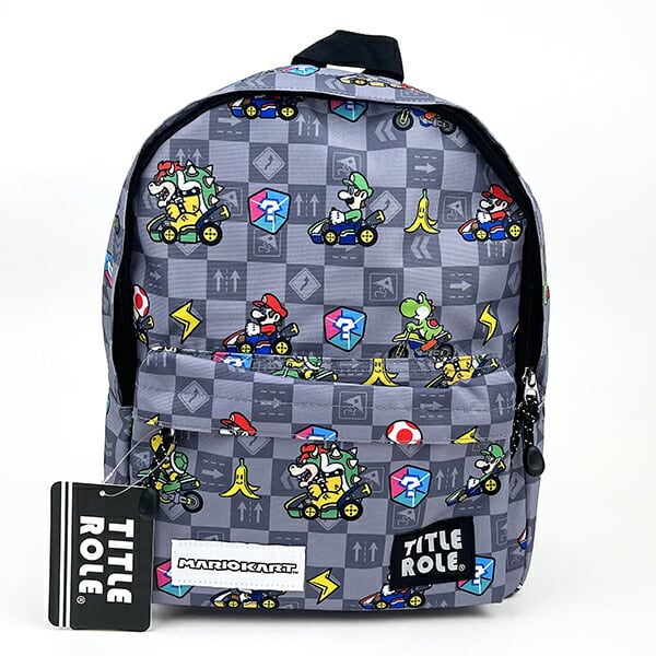 スーパーマリオ マリオカート キッズ レーシングデイパック(ブラック