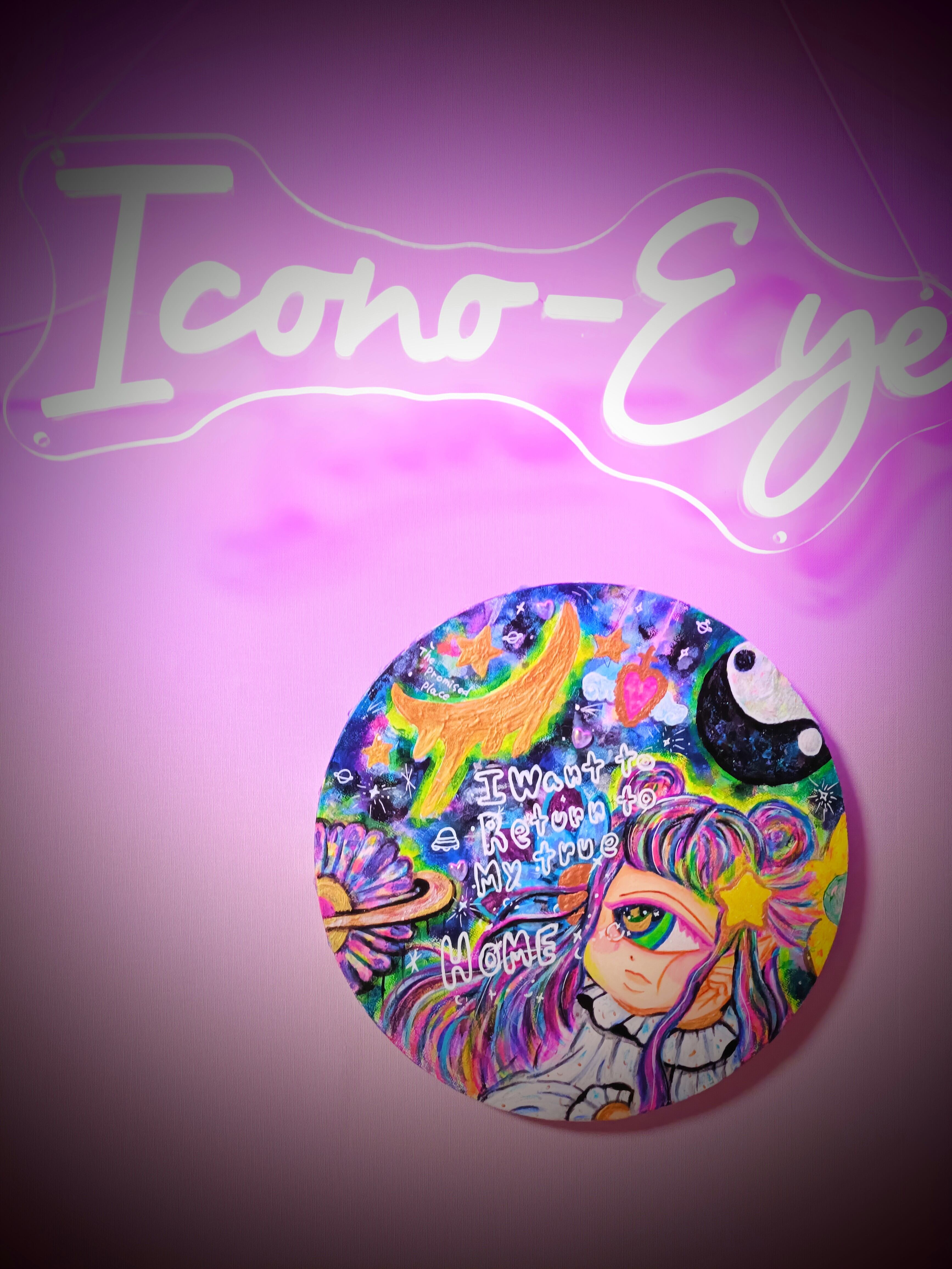 ✡2024✡】Who's next【F0号】レジンアート/PUNK/ | 現代画家 Chika