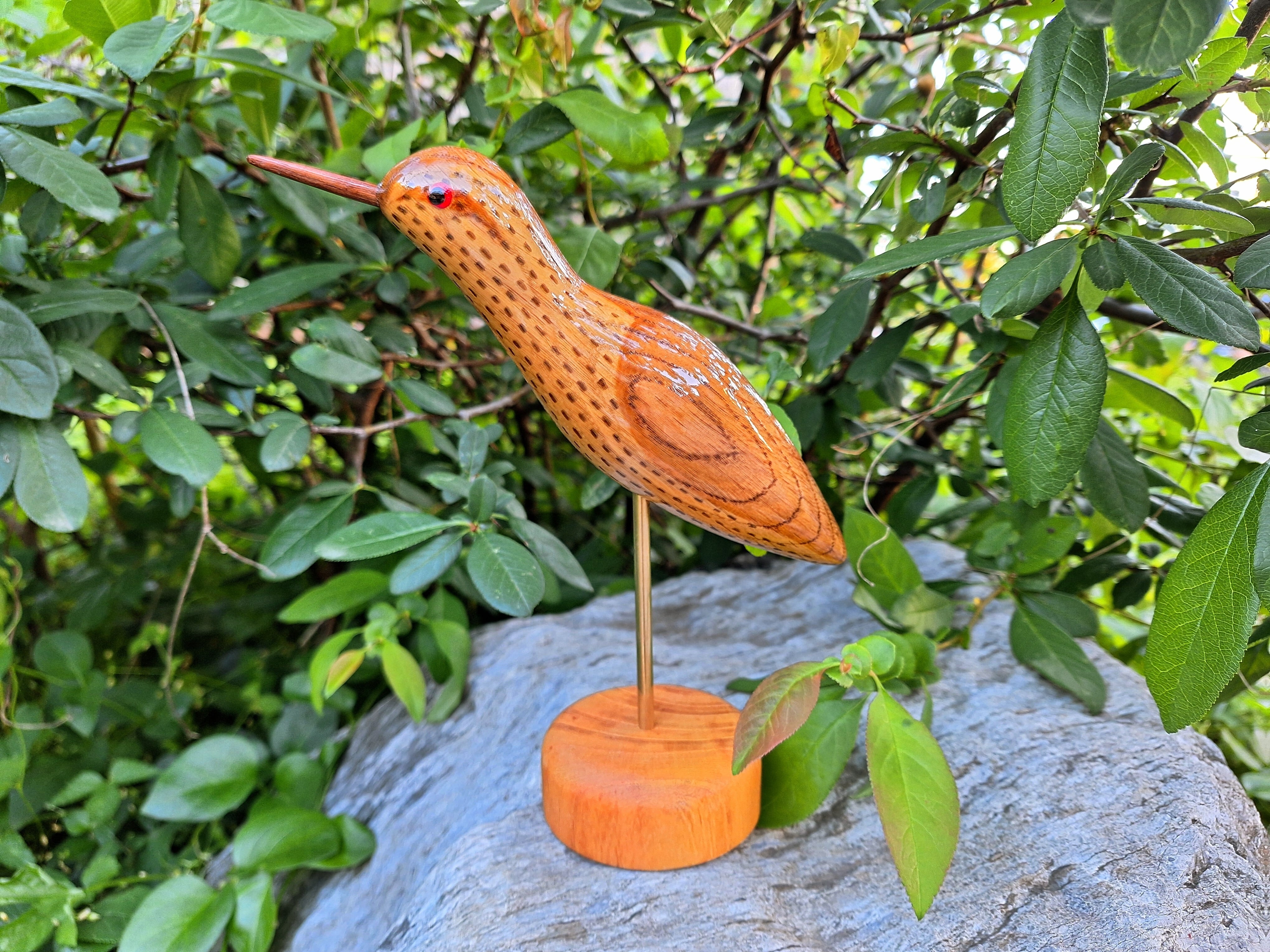 シギ Sandpiper | 工房西岡 woodcraft animals