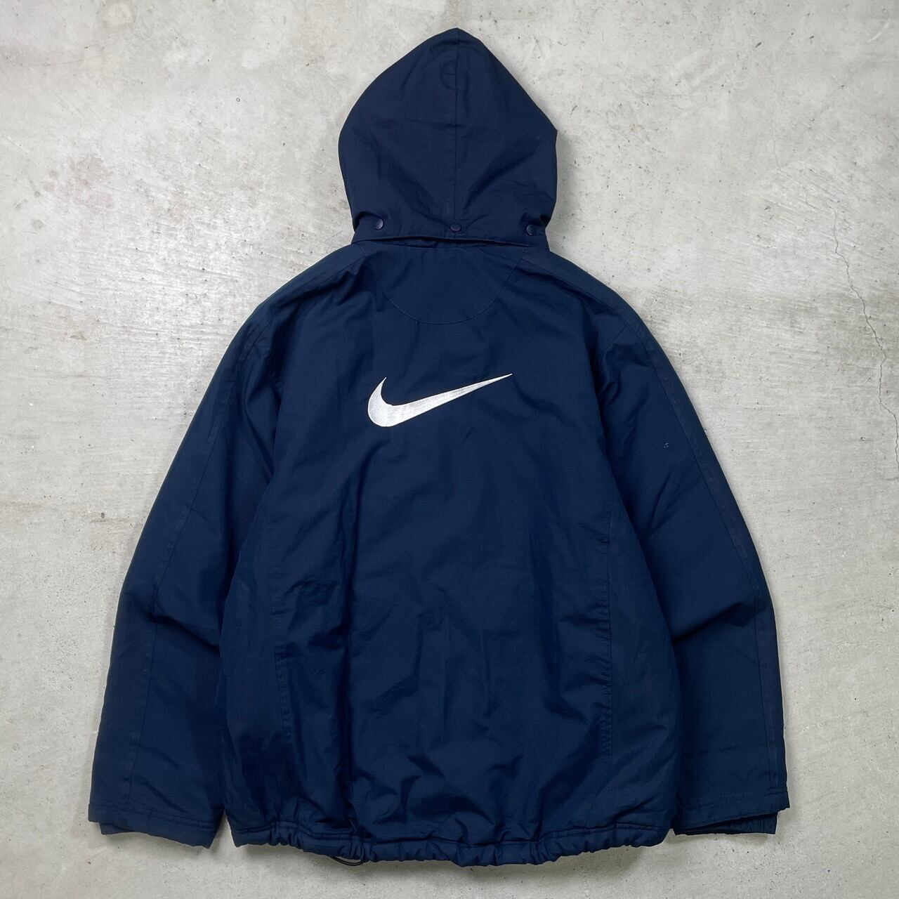 00年代 NIKE ナイキ 中綿ジャケット スウォッシュロゴ メンズL相当  
