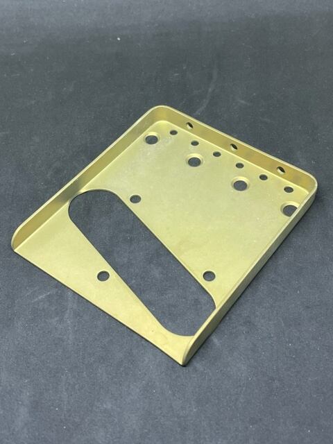 Telecaster Bridge Plate Brass | tatsuta Titanium Parts