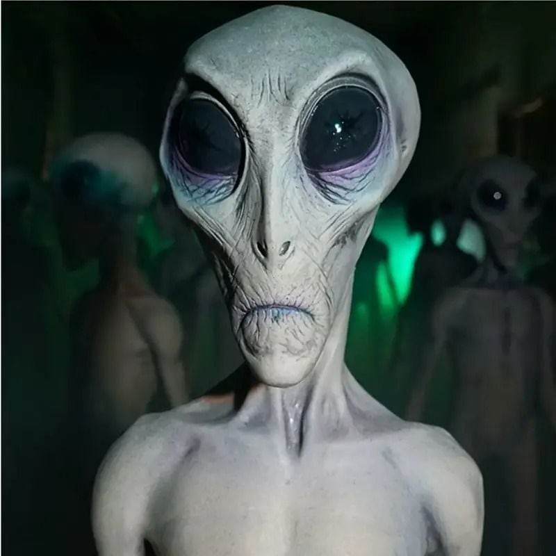 オブジェ 置物 装飾品 宇宙人 エイリアン 独特 SF スタチュー 個性的