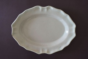18th- 19th C. French Faience Oval Platter