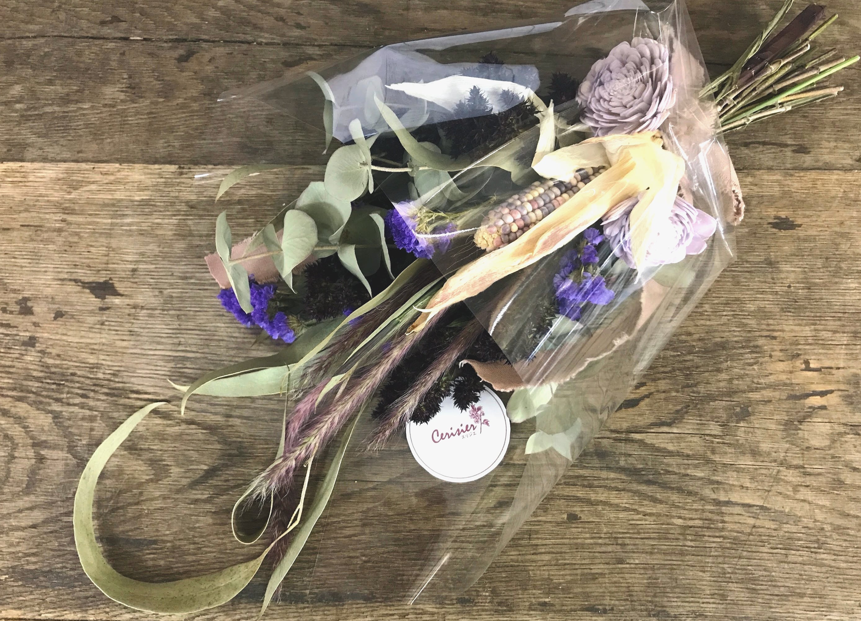 ドライフラワー花束 スワッグ swag:S | Cerisier