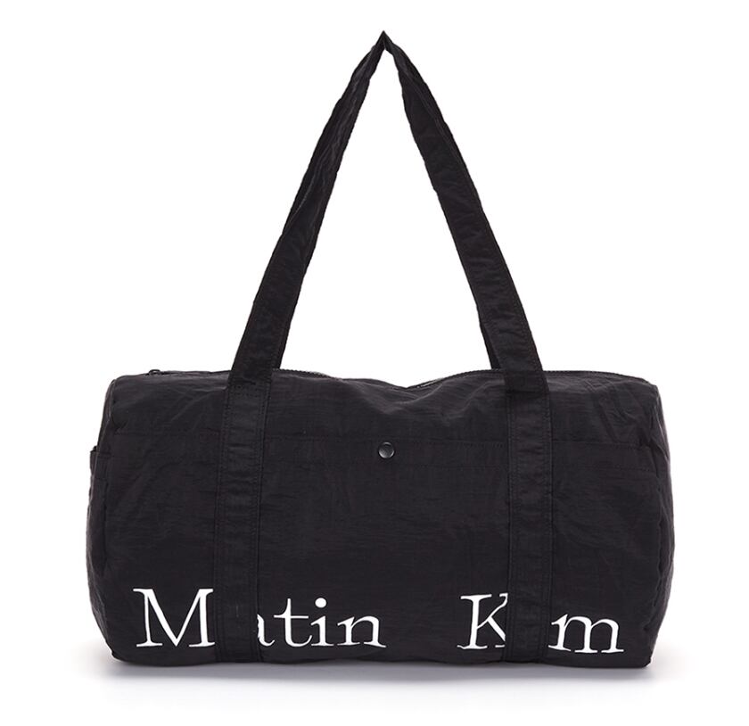 韓国限定 Matin kim LOGO SPORTY DUFFEL BAG IN IVORY