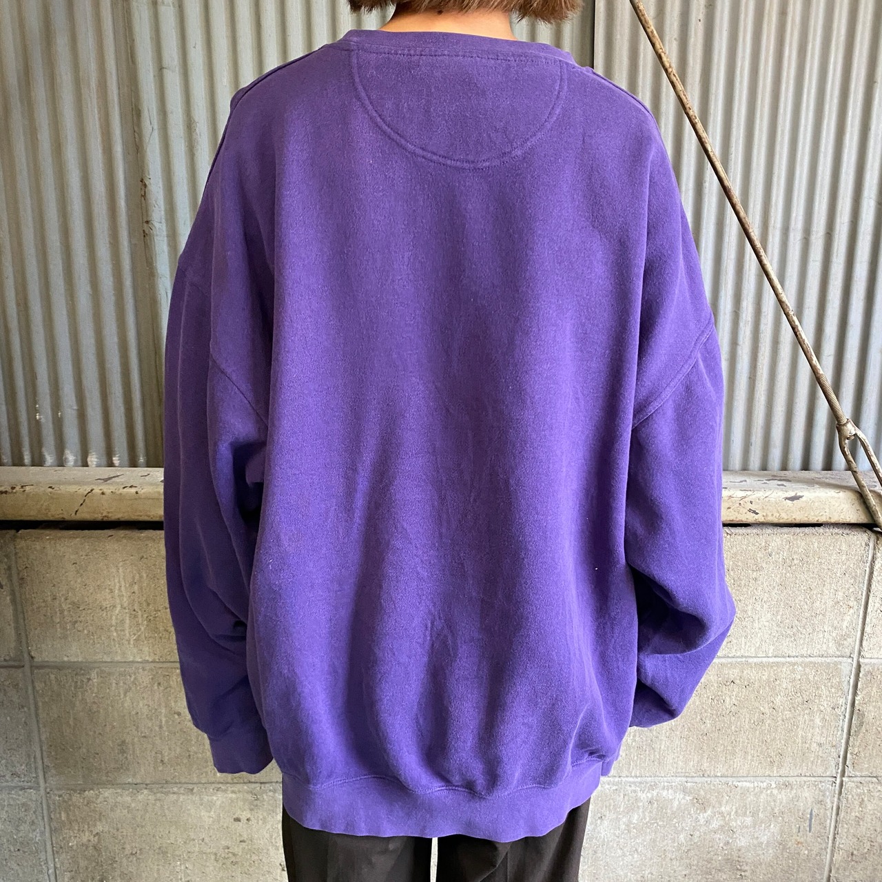 ビッグサイズ90年代〜 00年代 Lee アニマル刺繍 熊 スウェットシャツ 