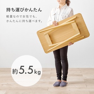 【完成品】折れ脚テーブル ソファテーブル デスクワーク 作業台 コンパクト スリム 3色展開 幅80cm