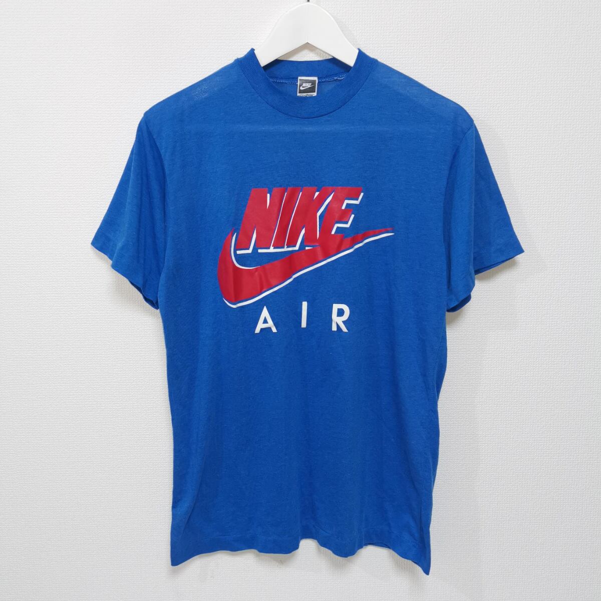 80s ヴィンテージ NIKE Tシャツ M Vintage Nike Logo T-Shirt Size Medium Blue 70s 80s | eBay