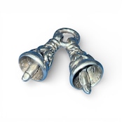 【LEONARD KAMHOUT】レナードカムホート 2クレーンベル ペンダント シルバー925