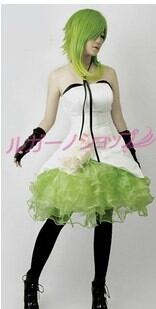 K5350 VOCALOID ボーカロイド グミ gumi ツバキドレス コスプレ衣装