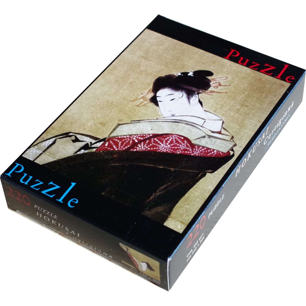 ジグソーパズル 220ピース 葛飾北斎「美人画」 | 木のおもちゃ専門店
