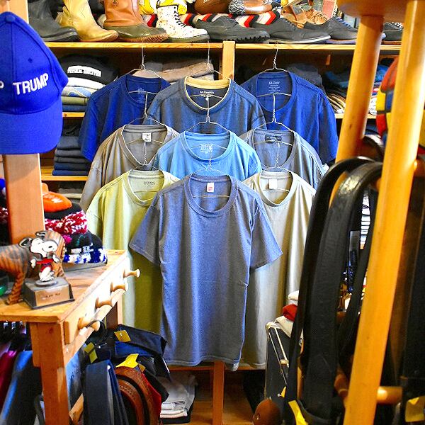 サブ@古着販売 men's 1点物◇チャンプスCHAMPS無地ビッグサイズTシャツ古着メンズML