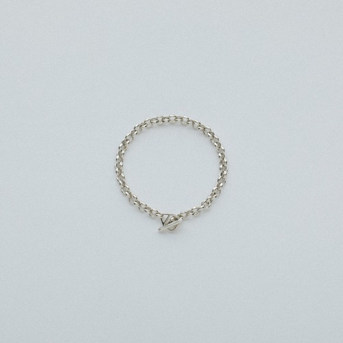 Round shape bracelet small Silver