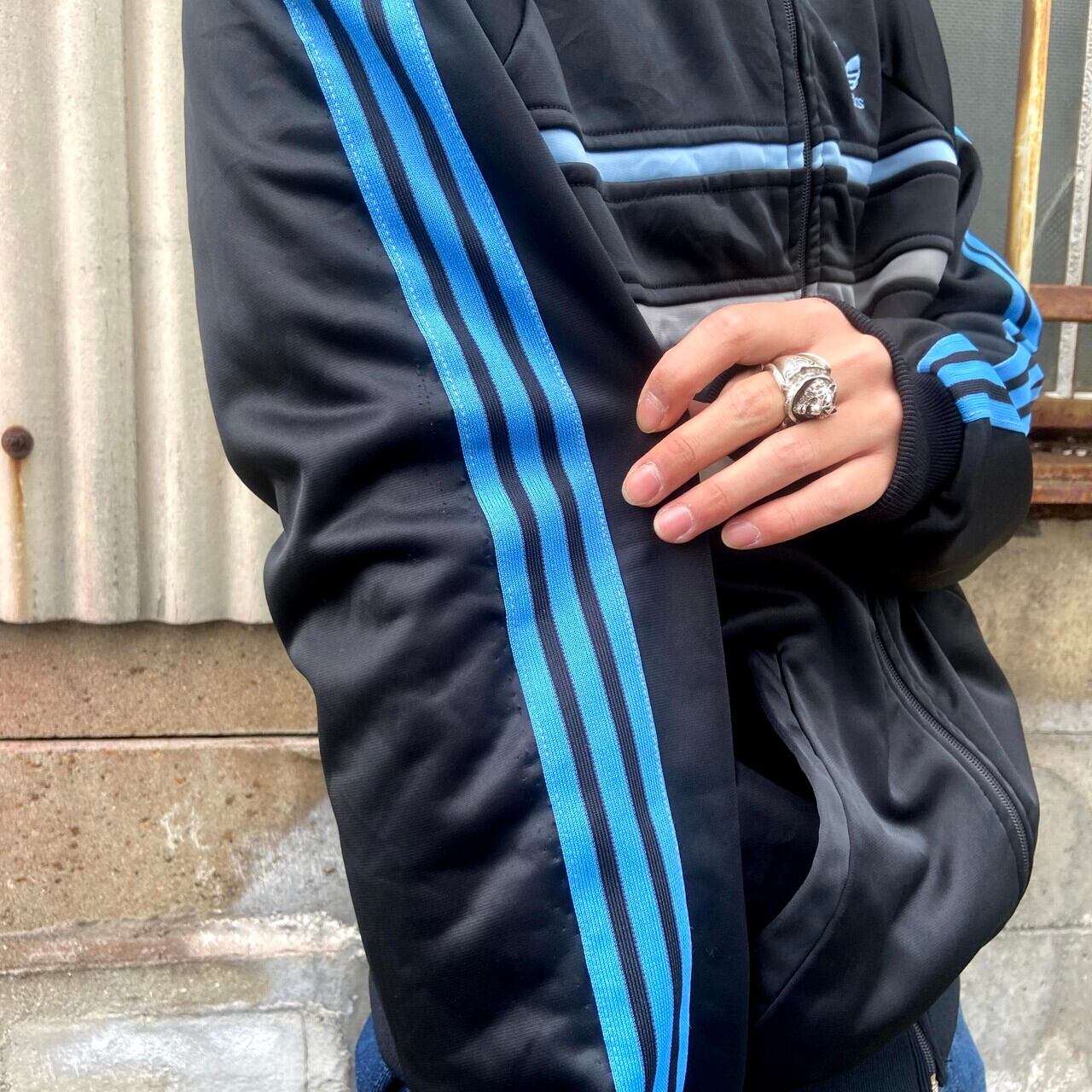 80年代 adidas アディダス トラックジャケット メンズL相当 古着 ...