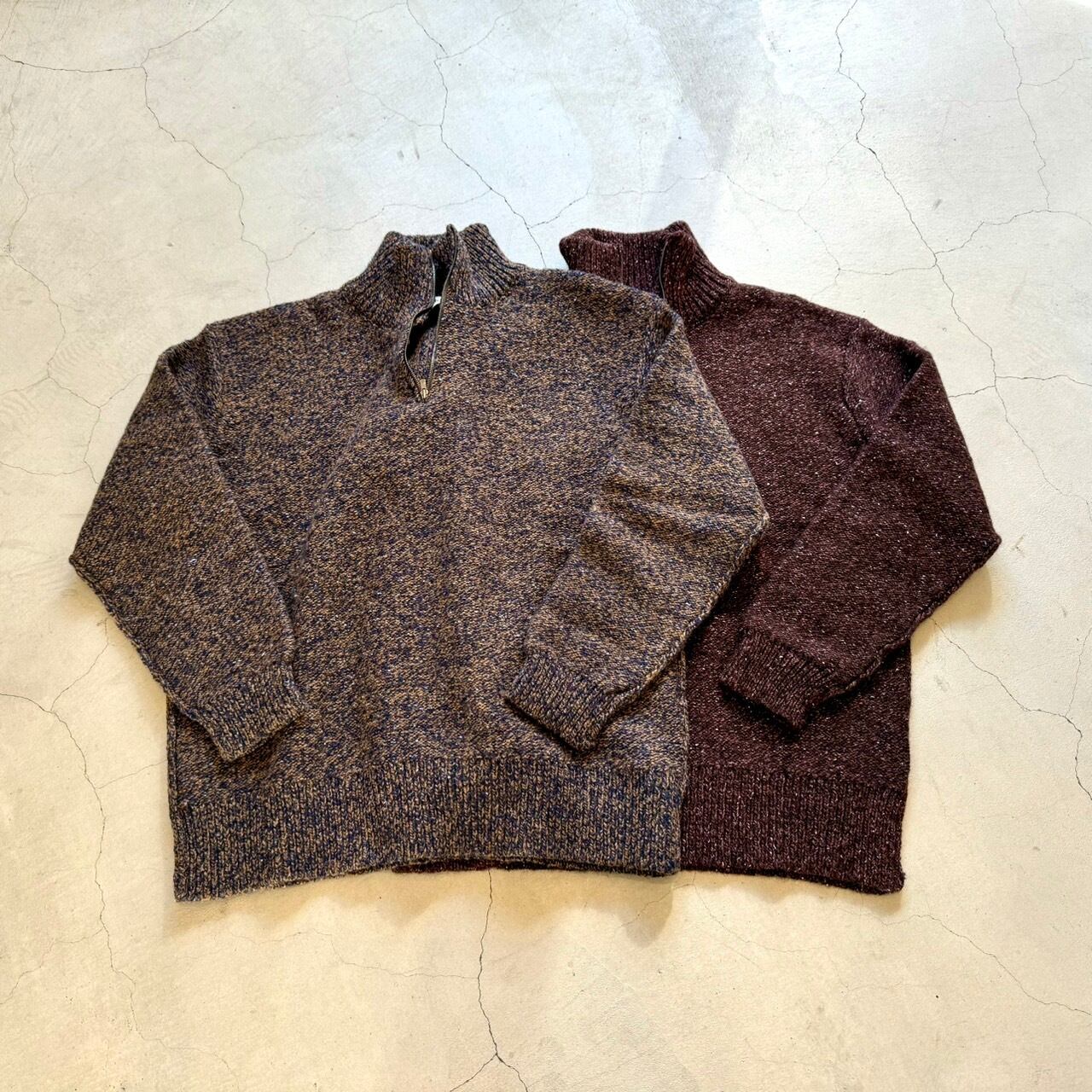 Caledoor British Wool Half Zip Knit Made by macalastair | brownriver