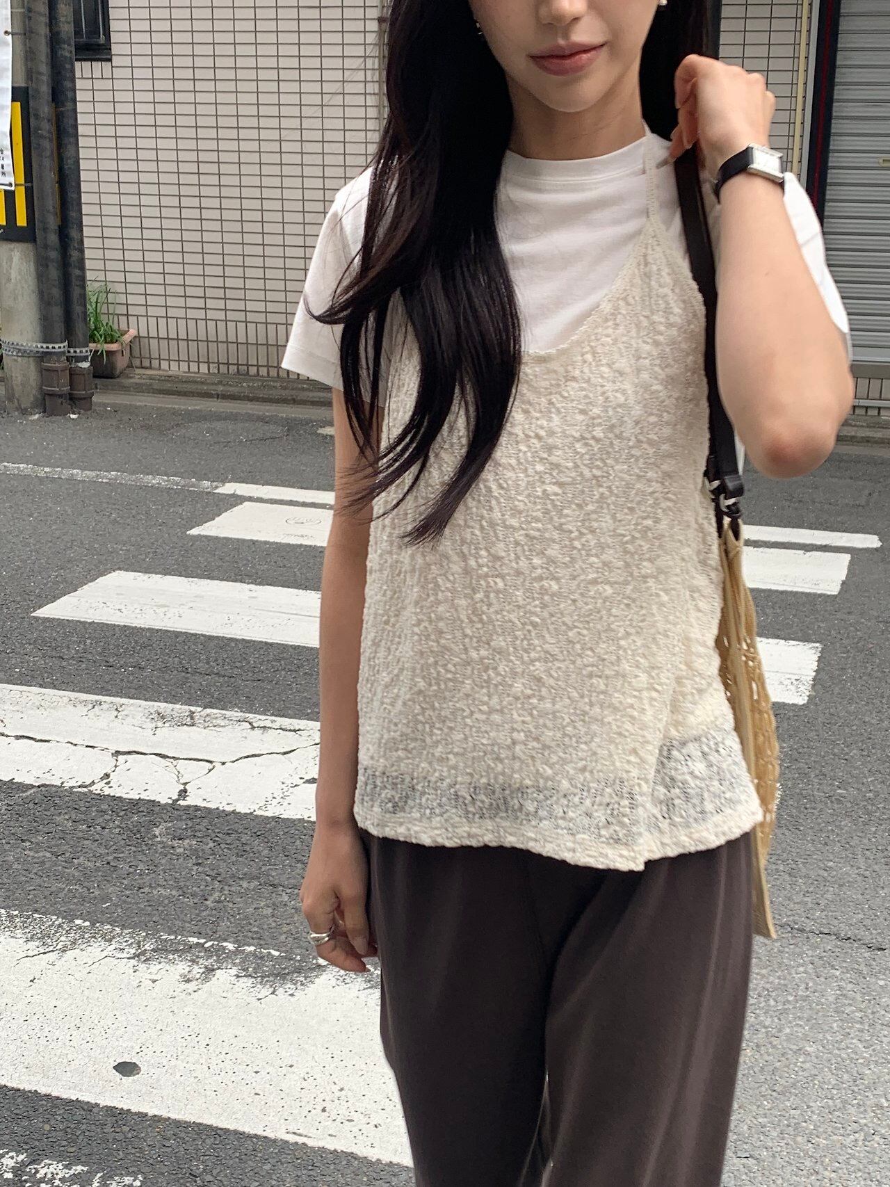 (予約) verveine / Belle layered bustier