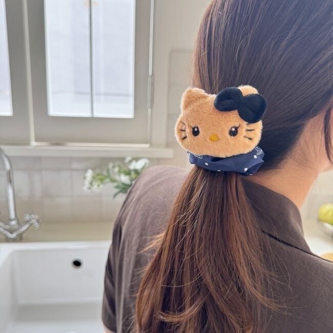 kitty scrunchie No.Z136 | o n e m a r k e t