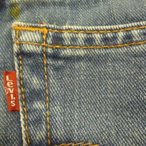 90年代製 Levi's W508-02 レディース ハイウエスト ストレート デニム