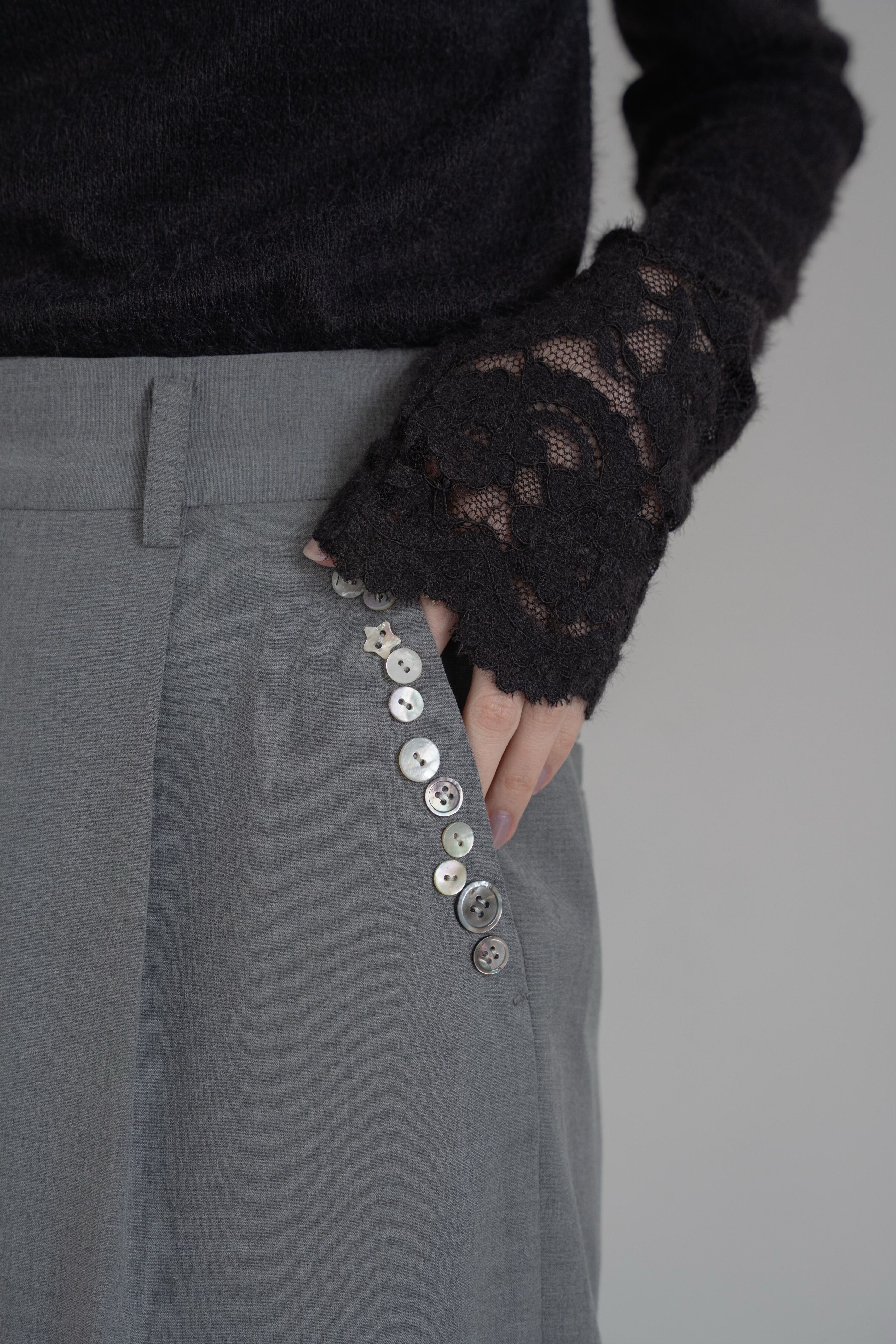 lace sheer knit | philme