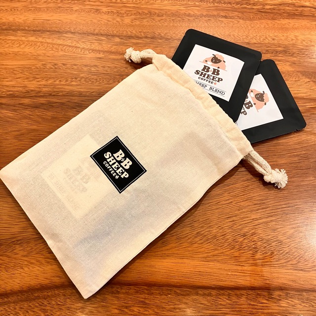 BBオリジナルコットンバック　-BB SHEEP cotton drawstring bags-