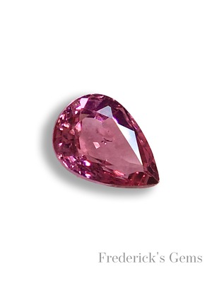 雅やかな蓮花色 0.4ct UP 天然 パパラチア サファイア ルース