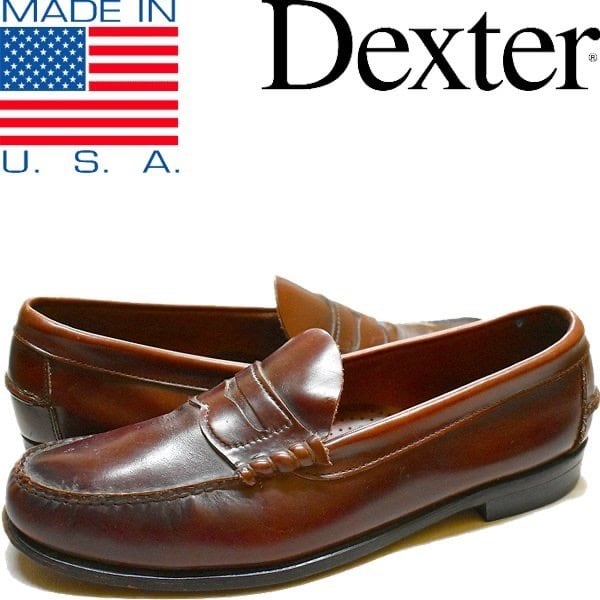 売れ筋ランキング DEXTER デクスター ローファー ブラウン USA製
