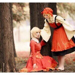 K2137 東方project 東方風神録 秋穣子風 コスプレ衣装 cosplay