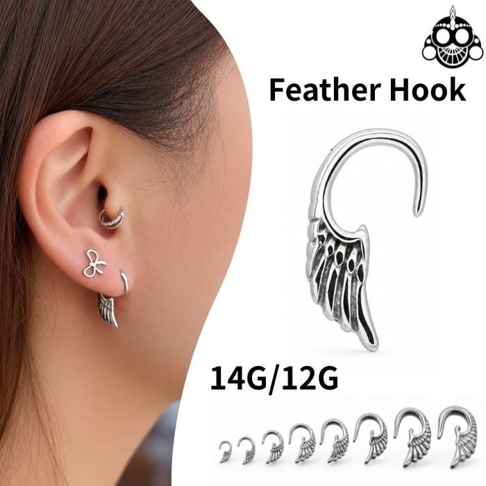 14G ANATOMETAL 限定商品/Limited Item 4mm ベゼルセットジェムエンド