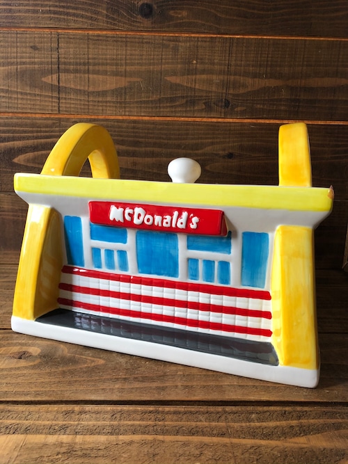 McDonald's COOKIE JAR Golden Arches/ マクドナルド クッキージャー ゴールデンアーチ 90s