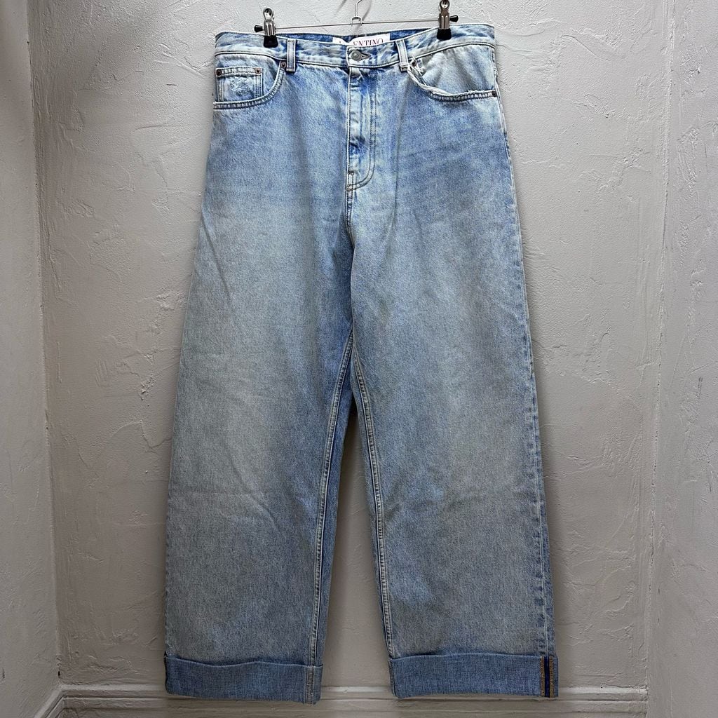 VALENTINO ヴァレンティノ 25SS WIDE LEG JEANS デニムパンツ VALENTINO ヴァレンティノ 25SS WIDE LEG JEANS デニムパンツ