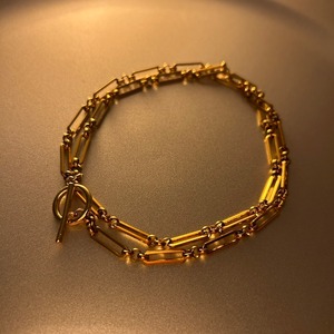 Cable Figaro Anklet Mantel〈ケーブルフィガロアンクレットマンテル〉