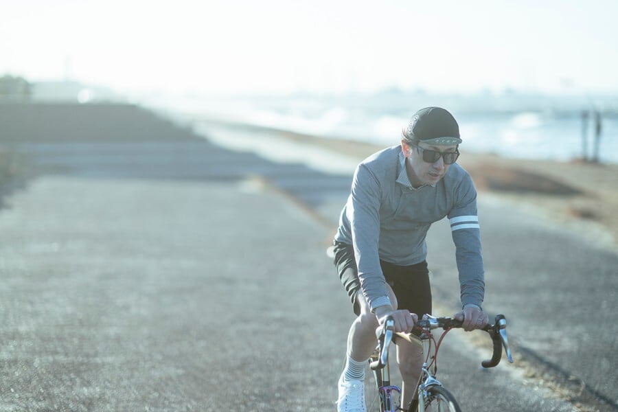 サイクルDRYTシャツ長袖 / forグラベル＆MTB | ステムデザイン