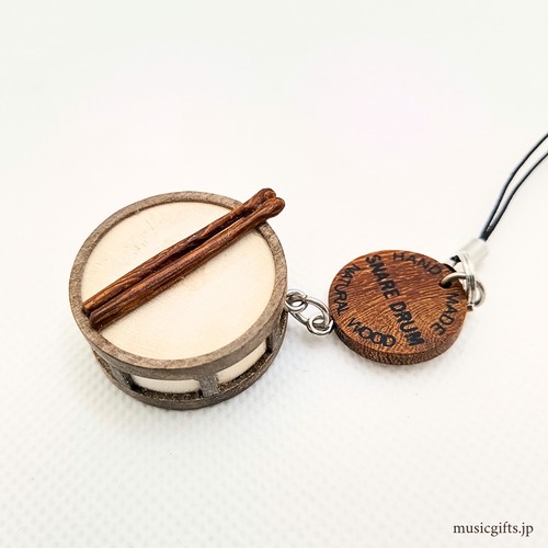 木製楽器ストラップ　スネアドラム