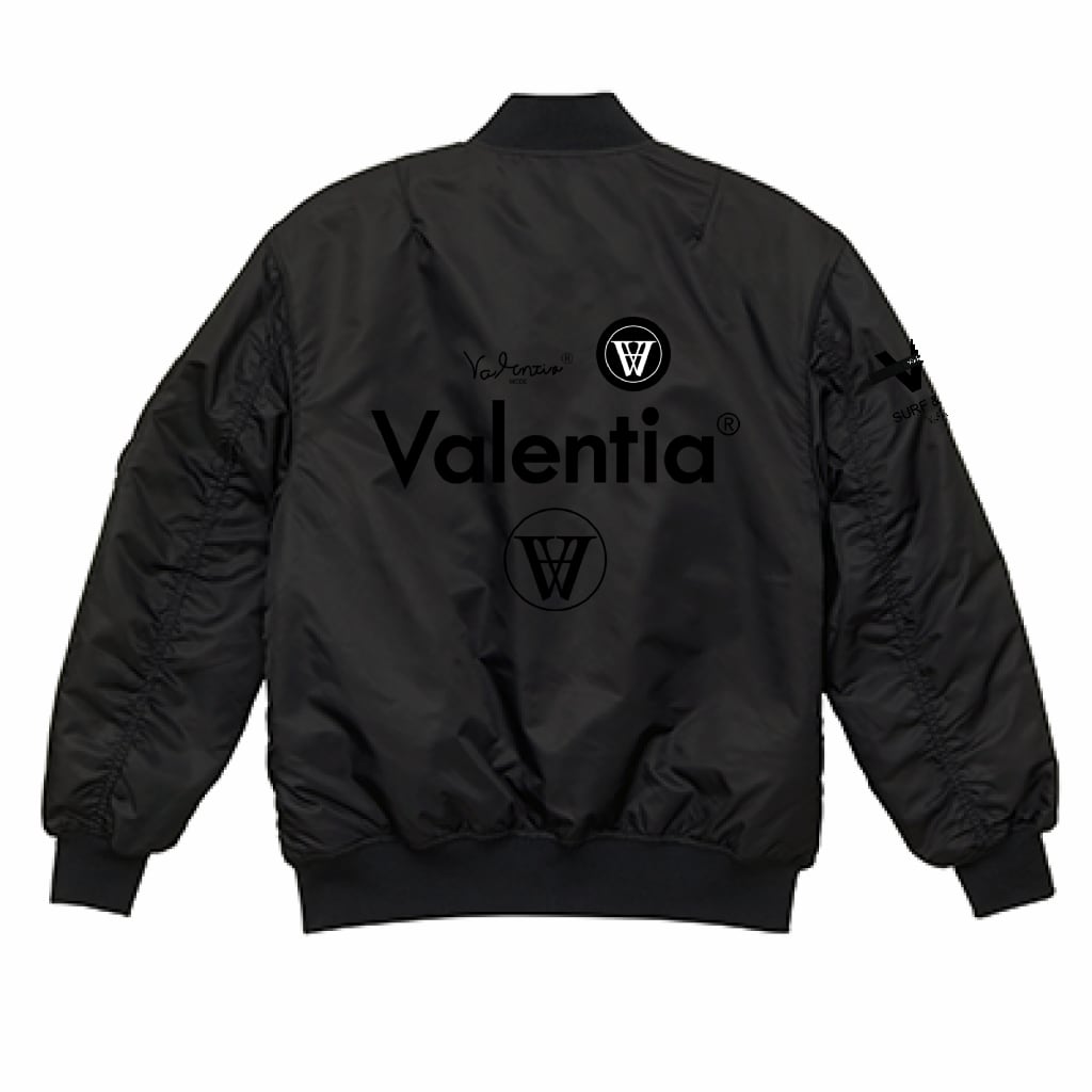 （両面印刷）United Athle タイプ MA-1 ジャケット（中綿入）