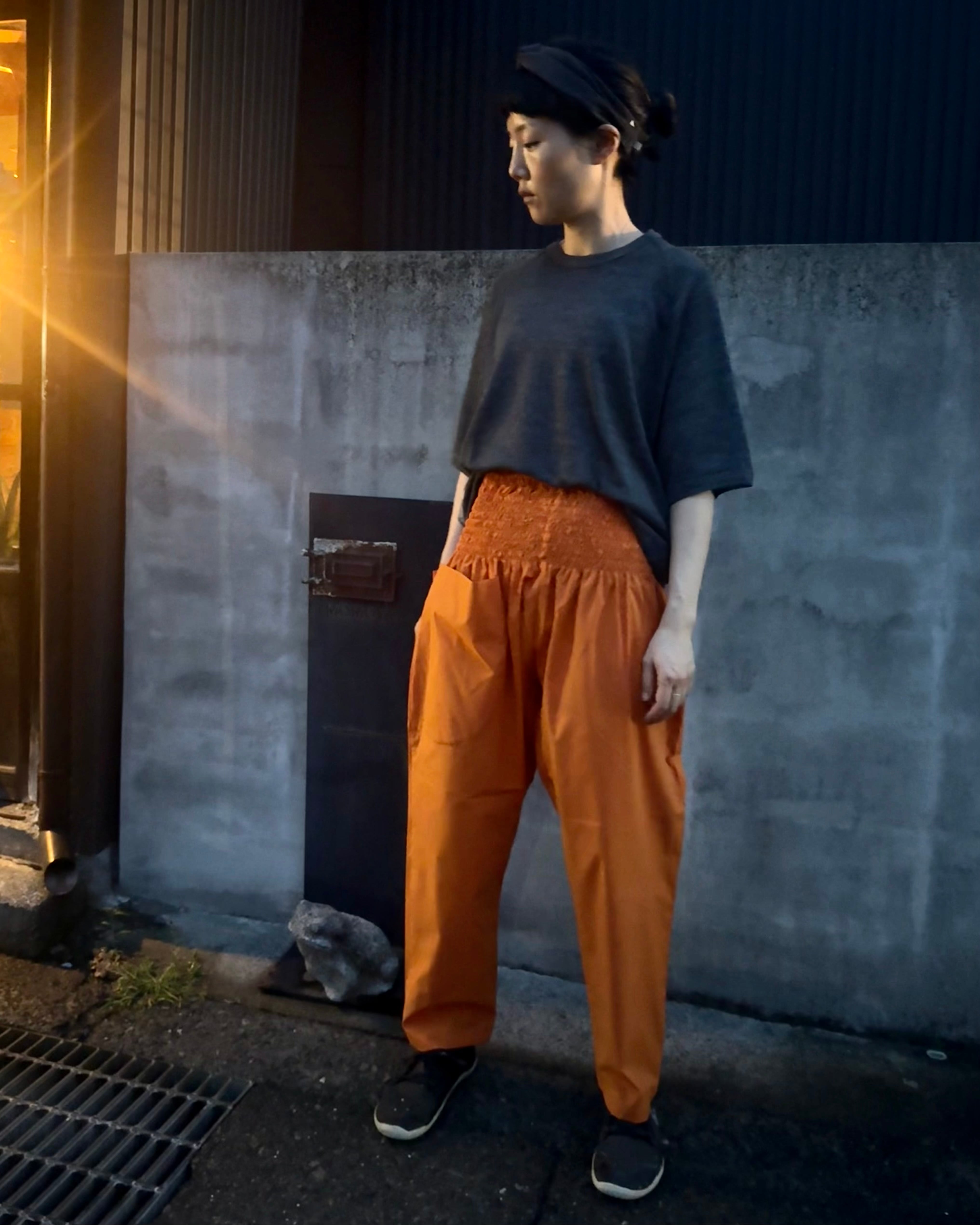 十二 × PAPERSKY | モンペズボンSP ORANGE | MOMOYA 山の用品店