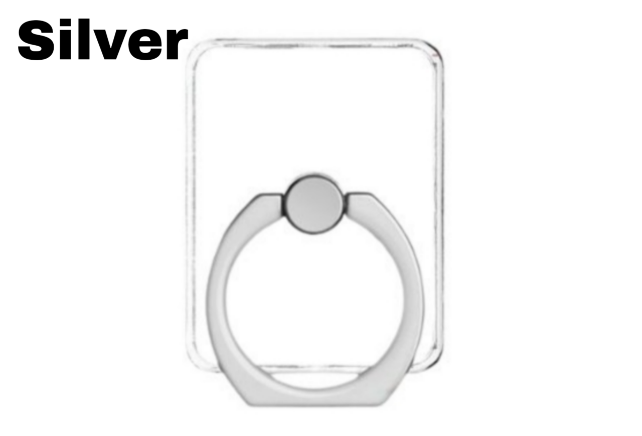 強力粘着！薄型360°回転スマホリング 落下防止スタンド機能 【ゴールド/シルバー/ブラック/ローズゴールド】 PC+合金製 iPhone対応　スマホホールドリング